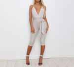 Backless Halter Jumpsuit